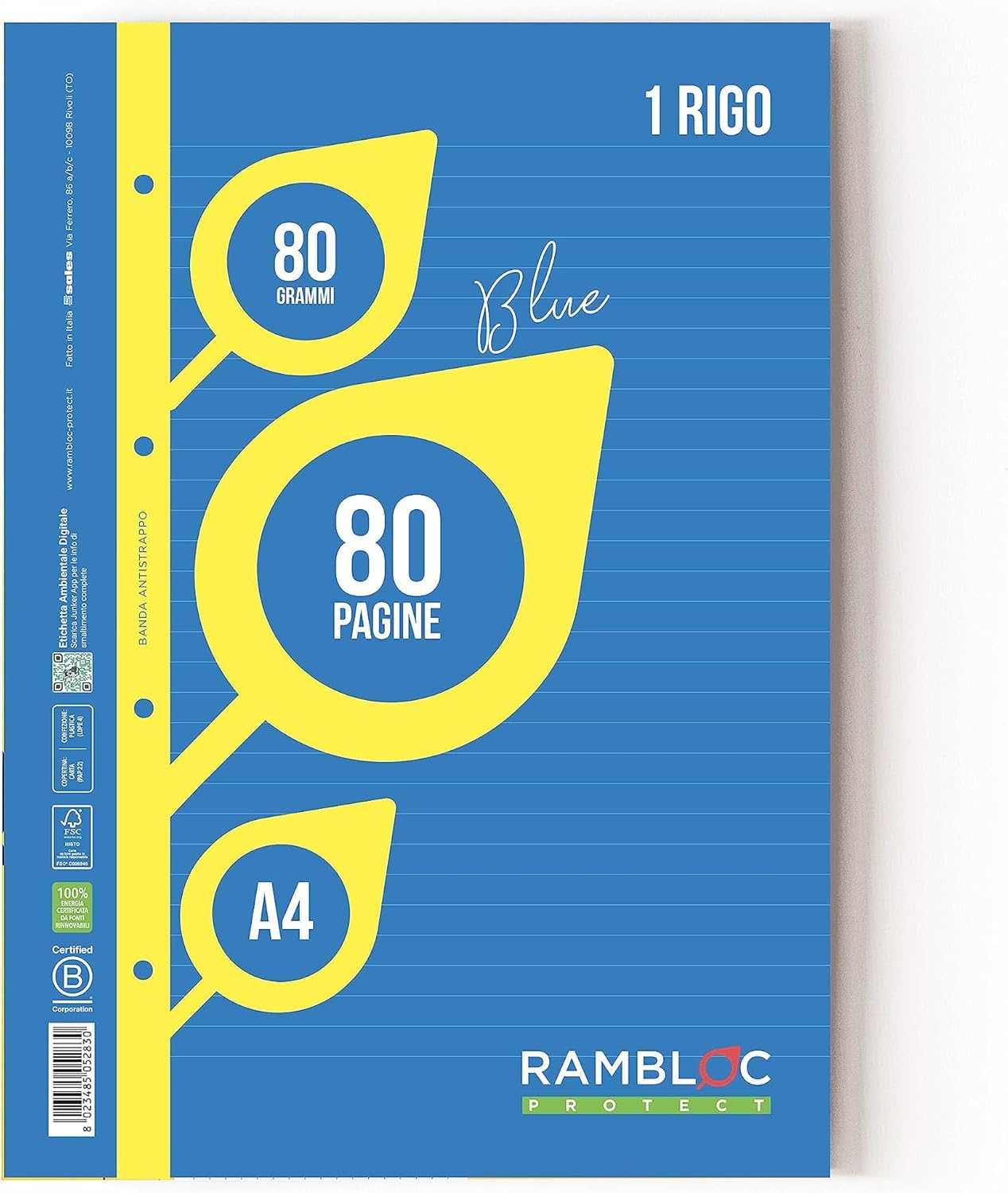 Rambloc 4 Spare Parts A4 40 Sheets 5mm.