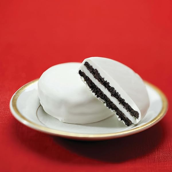 OREO WHITE FUDGE COVERED CHOCOLATE SANDWICH COOKIES, LIMITED EDITION HOLIDAY COOKIES, 8.5 OZ
