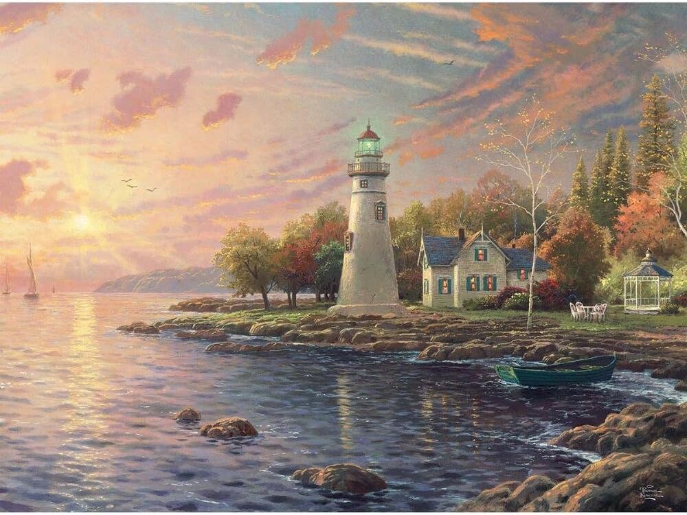 Ceaco Thomas Kinkade 1000 Piece Puzzle - Serenity Cove