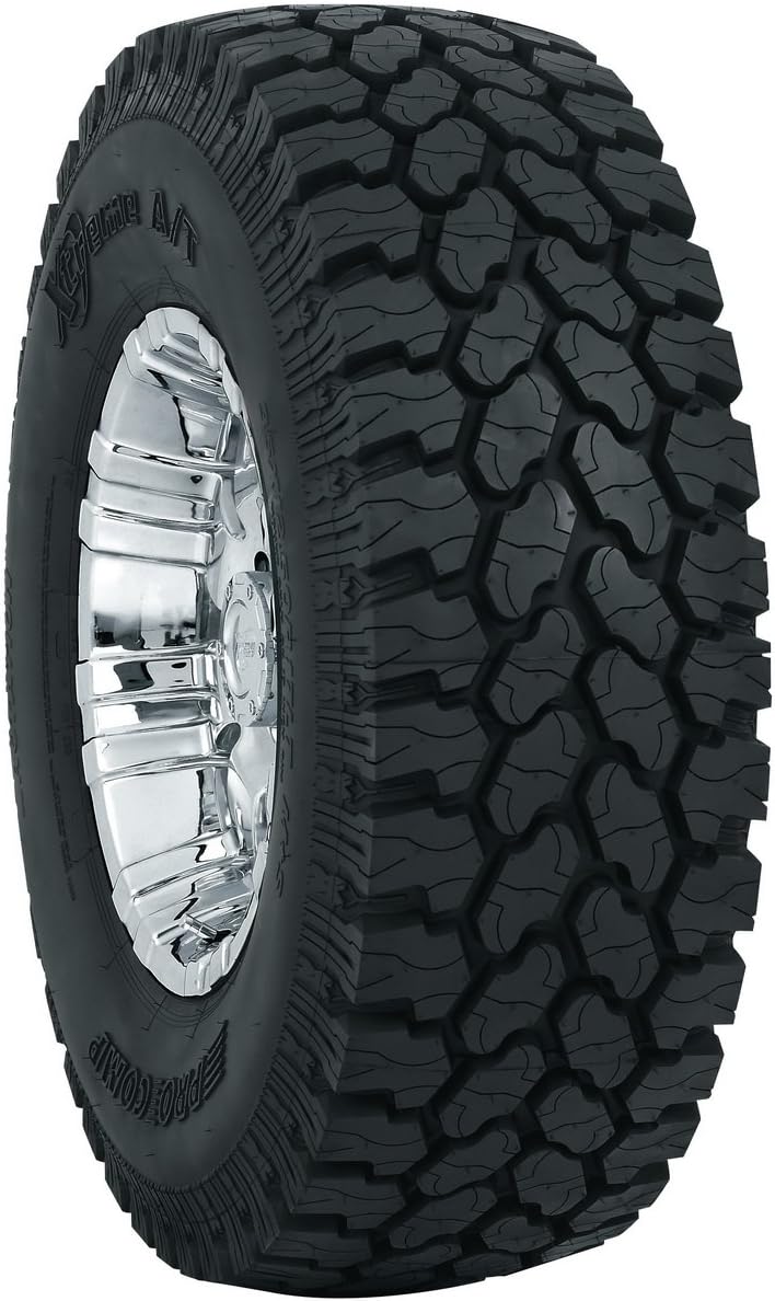 Pro Comp Tires 516315 Pro Comp Xtreme All Terrain Tire Size LT315/75R16 Outlined Black Letters Load Range E Max Load 3860 Tread Depth 19.8/34.6 Available White Supplies Last Pro Comp Xtreme All Terrain Tire