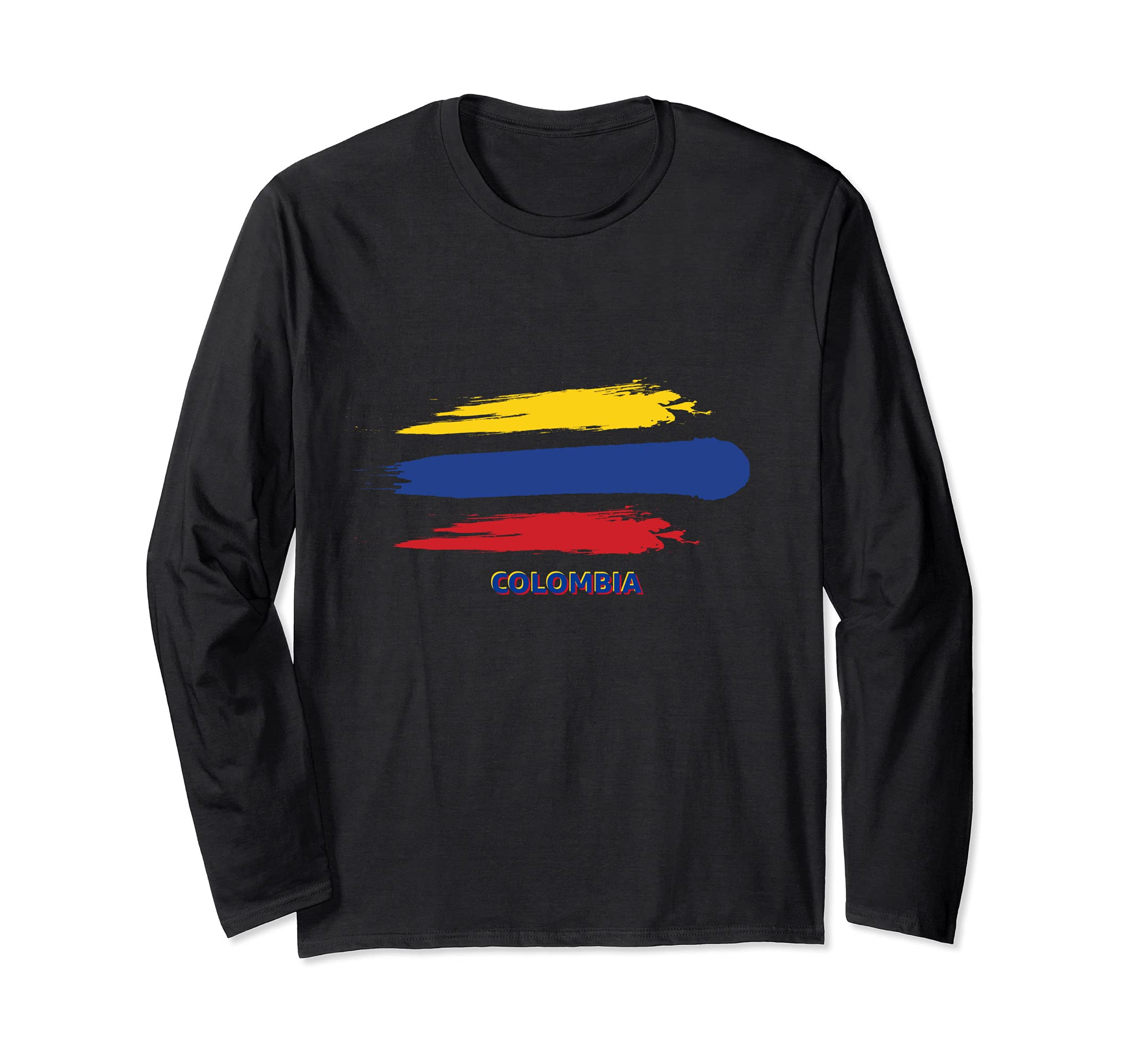 Flag Colombia Long Sleeve T-Shirt