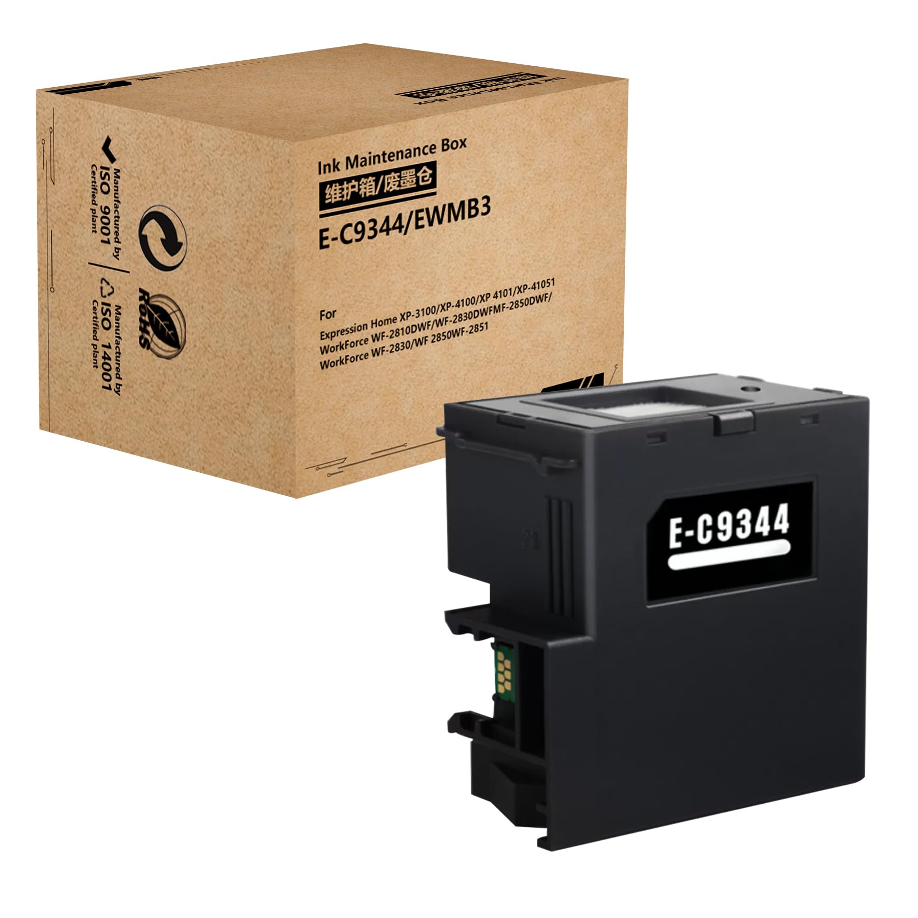 Photo 1 of HEMEINY C9344 Ink Maintenance Box Compatible with Expression Home XP-3100 XP-4100 XP-4101 XP-4105 XP-4200 XP-4205,WF-2930 WF-2950 WF-2810 WF-2830 WF-2850 WF-2851 Printer