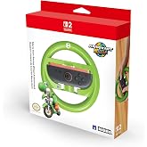 HORI Mario Kart Racing Wheel Attachment for Nintendo Switch 2 (Yoshi) - Officially Licensed by Nintendo