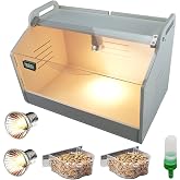 Intelligent Brooder Box 10-15 Newborns Chicks Quail Birds Egg Incubator | Chicken brooder,Brooder box for chicks,Chick brooder box,Bird house,Quail brooder,Chick feeder and waterer kit