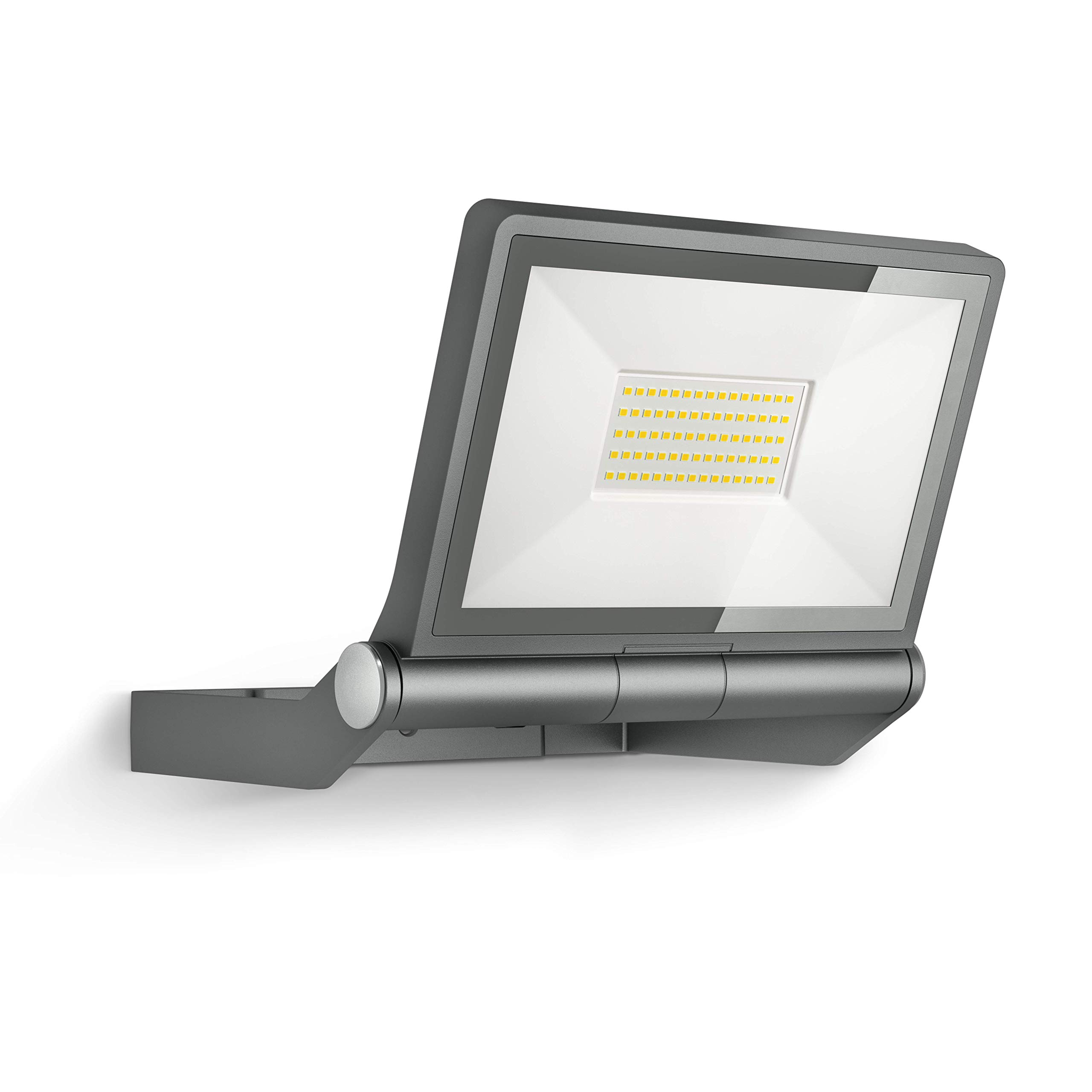 Steinel LED Outdoor Floodlight XLED ONE XL Anthracite, 42.6 W Floodlight, 4200 lm, Aluminium, for Driveway, Yard and Garden