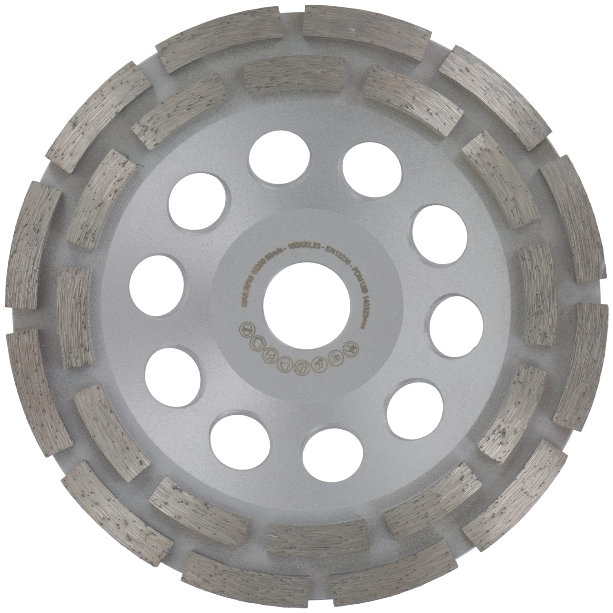 PRODIAMANT Premium Diamond Grinding Cup Concrete/Universal 150 mm 6" x 22.2 mm Diamond Grinding Wheel PDX82.904 150mm