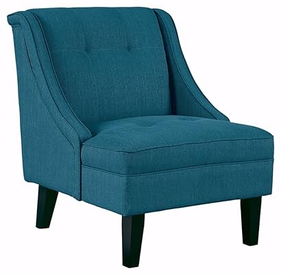 Signature Design by Ashley Clarinda Wingback Accent Chair, Blue