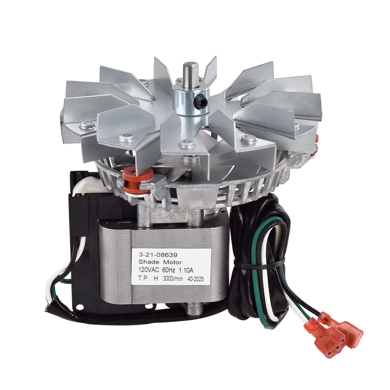 Photo 1 of Talspity 3-21-08639 Combustion Blower Exhaust Fan Motor Compatible with Pellet Stoves P43 P61 P68 XXV Accentra 52I Advance P35I PC45 PF100 PF120 BA100 BH105 Replace 3-21-08415