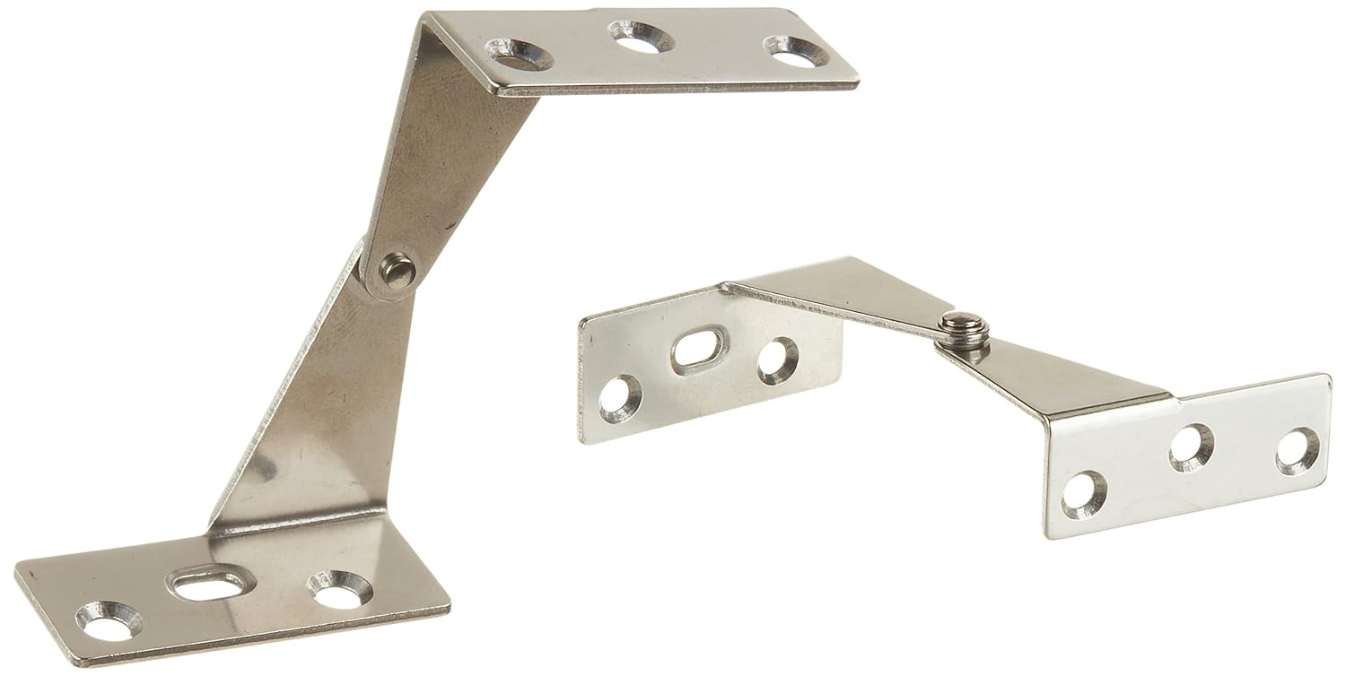 Sugatsune WP1L&R 2 Piece Stainless Steel 430 Overlay Pivot Door Hinge