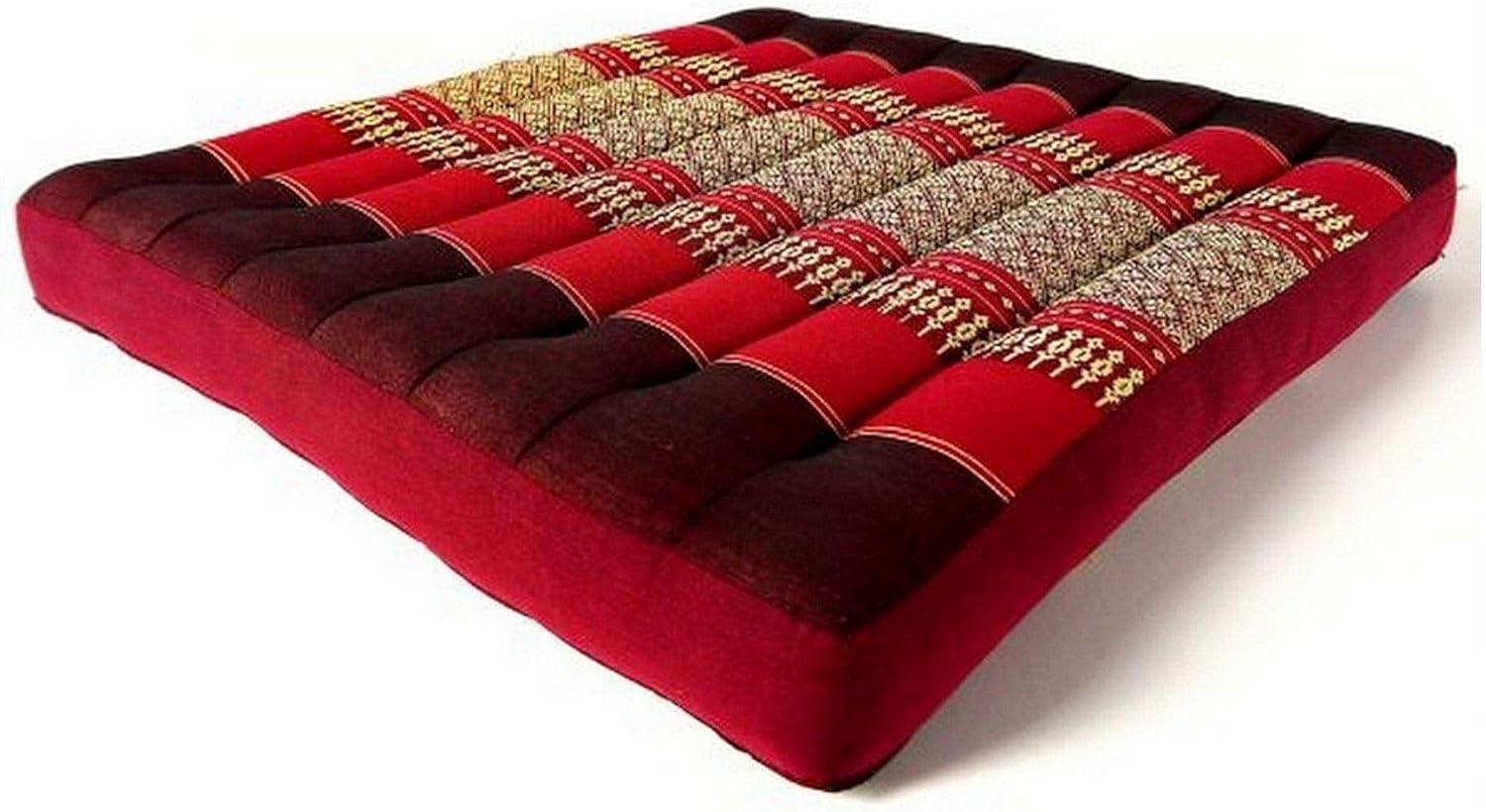 Kapok Seat Cushion, 50cm x 50cm x 6cm, 100 Organic Kapok Filling