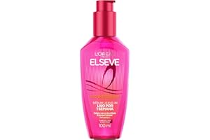 L'Oréal Paris Elseve Sérum Leave-in Liso dos Sonhos com Tecnologia Ativada por Calor, Antifrizz, Protetor Térmico e Barreira Contra Umidade, 100ml