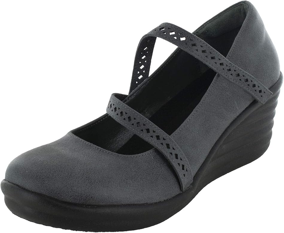 skechers mary jane wedge shoes