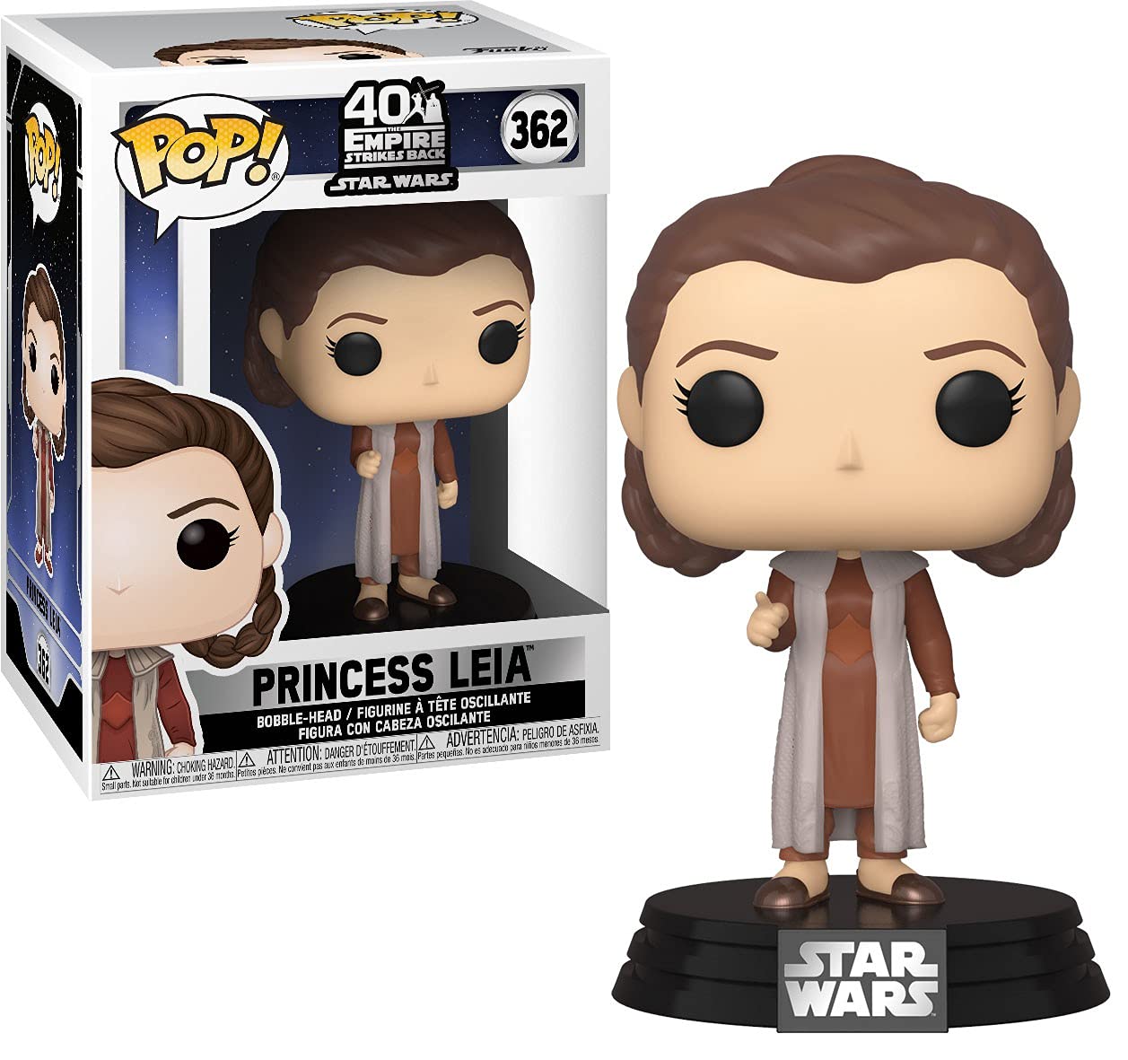 Funko POP! Vinyl: Star Wars: ESB-Leia Organa - (Bespin) - Collectable Vinyl Figure - Gift Idea - Official Merchandise - Toys for Kids & Adults - Movies Fans - Model Figure for Collectors and Display