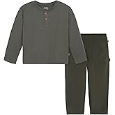 Modern Moments by Gerber baby-boys And Toddler Henley Shirt With Corduroy Pant Set