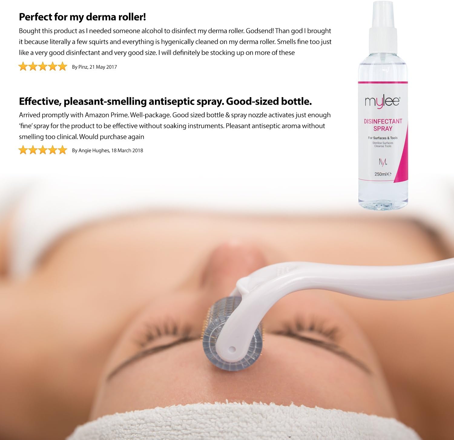 Mylee Disinfectant Spray Antiseptic Sanitiser, Sanitises and Cleanses Surfaces, Kills 99.9% Bacteria and Germs - Image 5