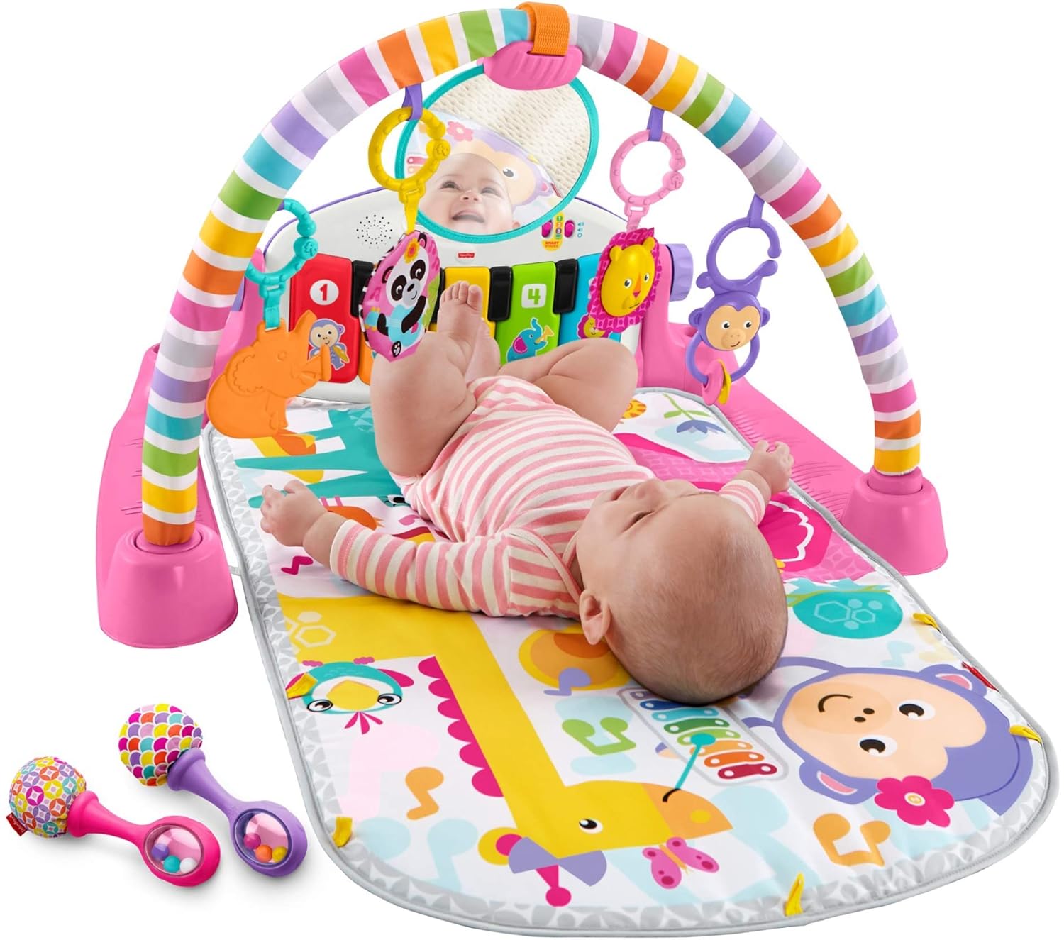 fisher price kick and play piano amazon