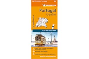 Portugal Centro - Michelin Regional Map 592