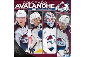 TURNER SPORTS Colorado Avalanche 2026 12X12 Team Wall Calendar (26998011937)