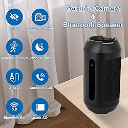LXKFA 1080P Security Camera,128GB Video