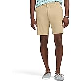 IZOD Men's 9.5" Luxury Hybrid Performance Flat Front Short