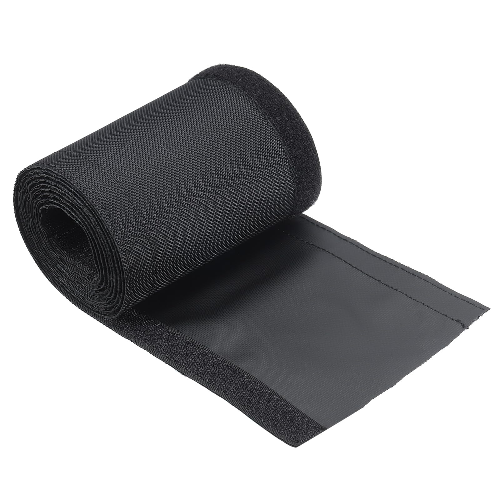 PATIKIL Cable Sleeve with Hook and Loop Fastener, 6.6 Ft x 5.51" Wire Manager Cord Protector Trolling Motor Cable Sleeve Dog Cat Cord Wrap Protector for Computer Wire