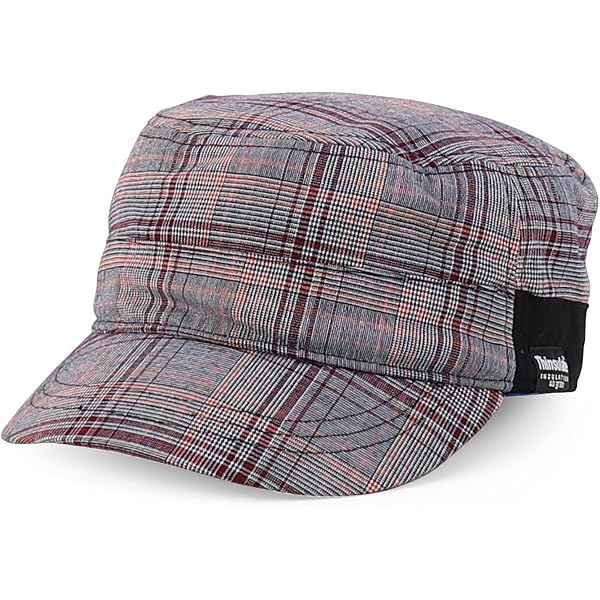 Armycrew Plaid Cotton Twill Engineer Cap - Unstructured Casual Hat With Pre-Curved Bill, One Size Fits Most - View #9