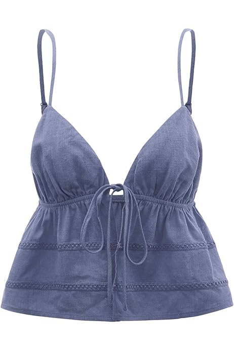 la hearts keyhole smocked top