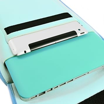 turquoise laptop bag