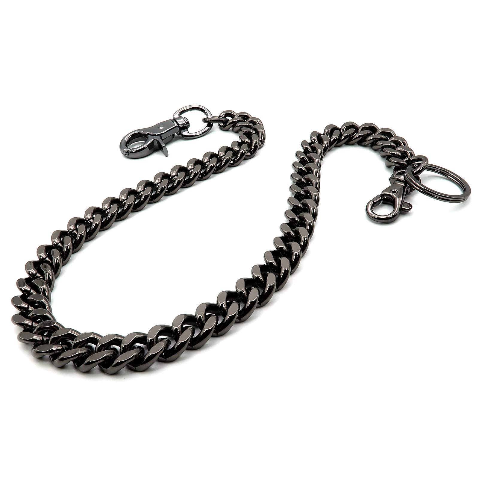thick biker wallet chain