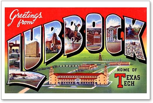Amazon Com Cafepress Lubbock Texas Greetings Postcards Package
