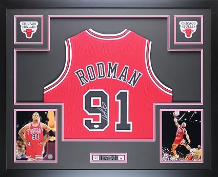 rodman autographed jersey