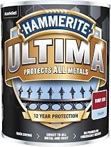 Hammerite Ultima Smooth Metal Paint 750ml Ruby Red HMMUMSRR750