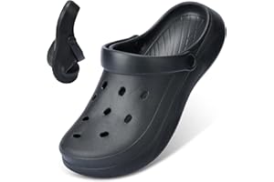 Liromna Womens Mens Garden Clogs Unisex Comfort Slip-On Work Shoes, Quick-Dry Water Sandals, Casual Comfortable Slippers