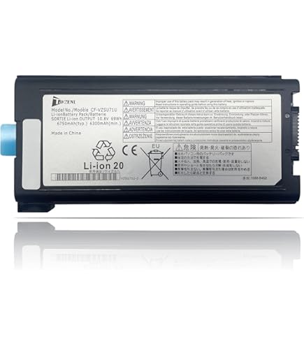 Amazon.com: New Genuine Panasonic CF-30 CF-31 CF-53 10.8V