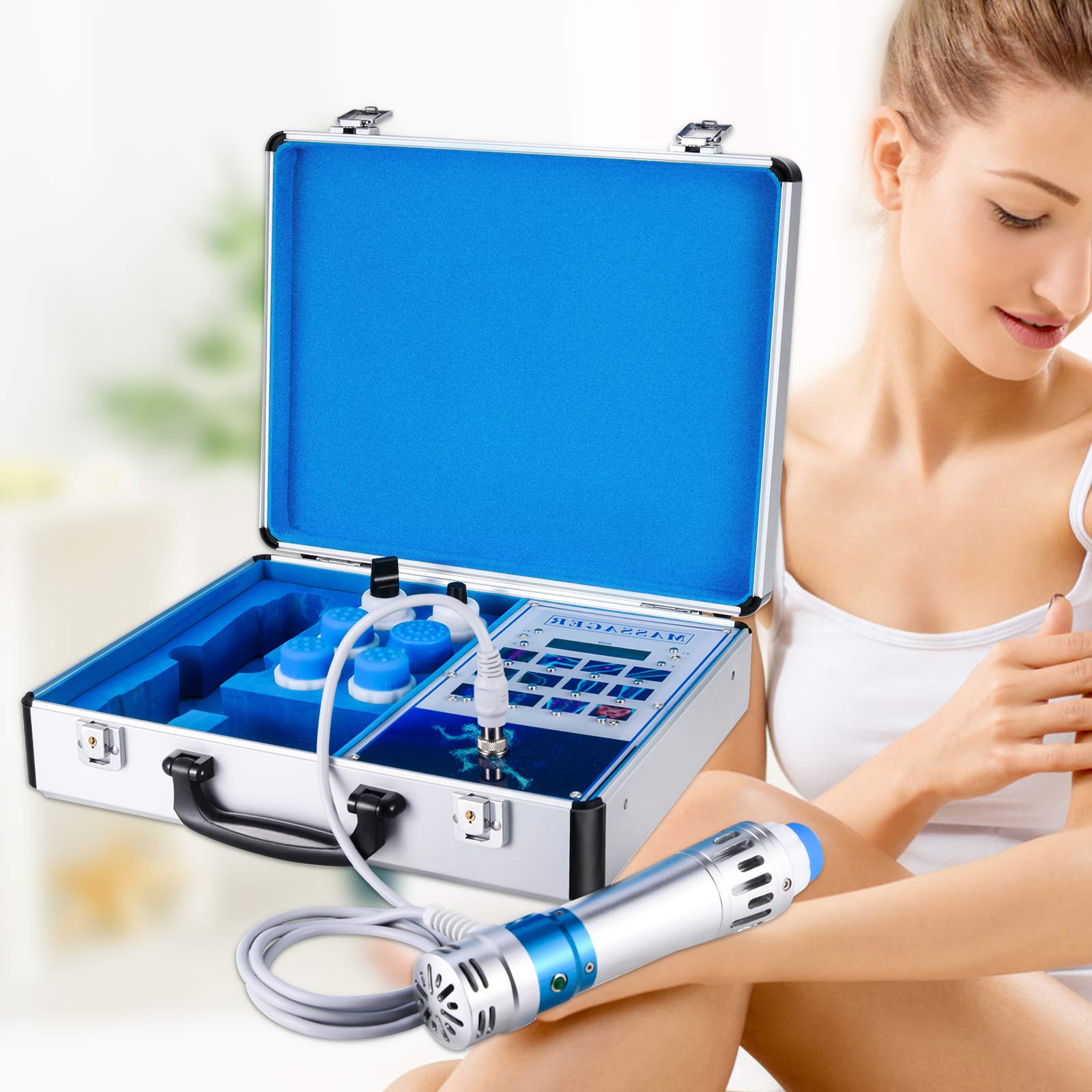 TELAM Shockwave therapy machine Treatment machine Body massager Beauty machine for beauty Pain relief Massage Effective electromagnetic shockwave body massager