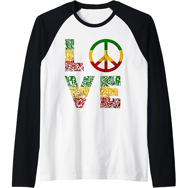 Amazon.com: Reggae Peace Love Hippie Rasta Reggae Music