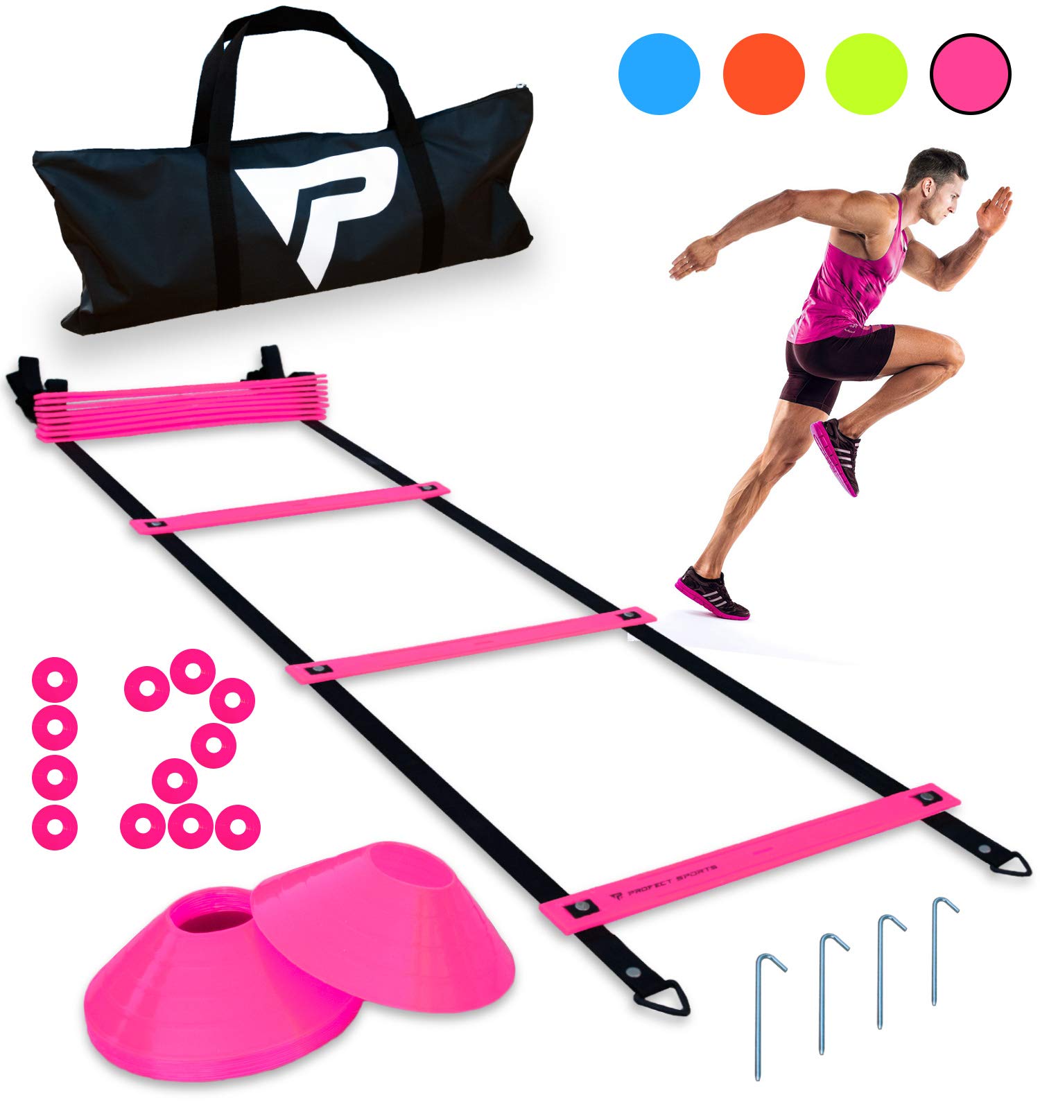 Buy Pro Agility Ladder and Cones Speed and Agility Training Set with