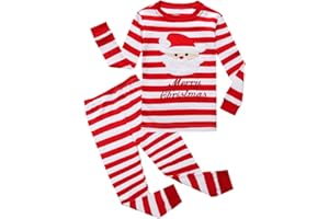 KikizYe Little Big Boys Girls Pajamas Set Kids PJs 100% Cotton Sleepwear