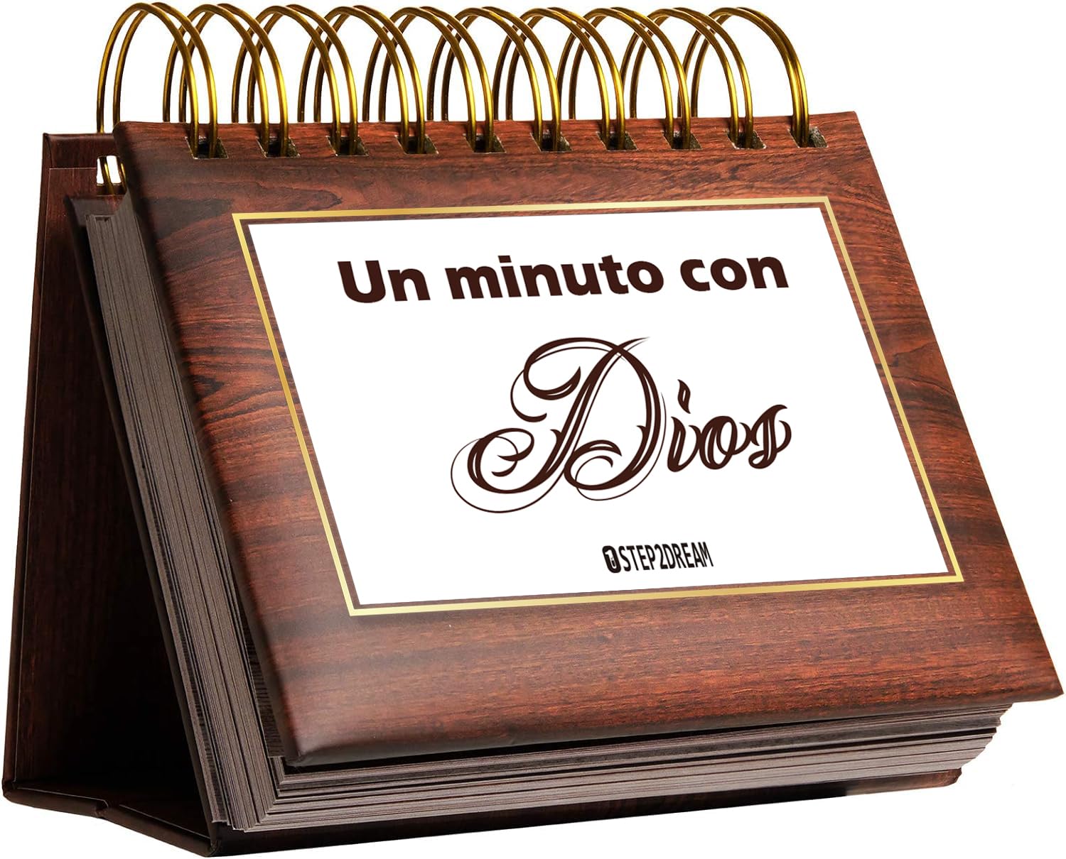 Photo 1 of Spanish Christian Gifts for Daily Inspiration and Home Office Decor - Inspirational Perpetual Bible Verse Flip Calendar