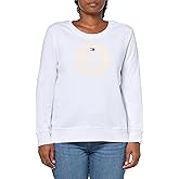 Tommy Hilfiger womens Pullover Long Sleeve Crewneck Sportswear Top