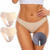 BLUEAGLE Camel Concealer Underwear Camel Cover Thong Seamless G-String Thongs Workout Underwear Anti Camels Cover Thongs