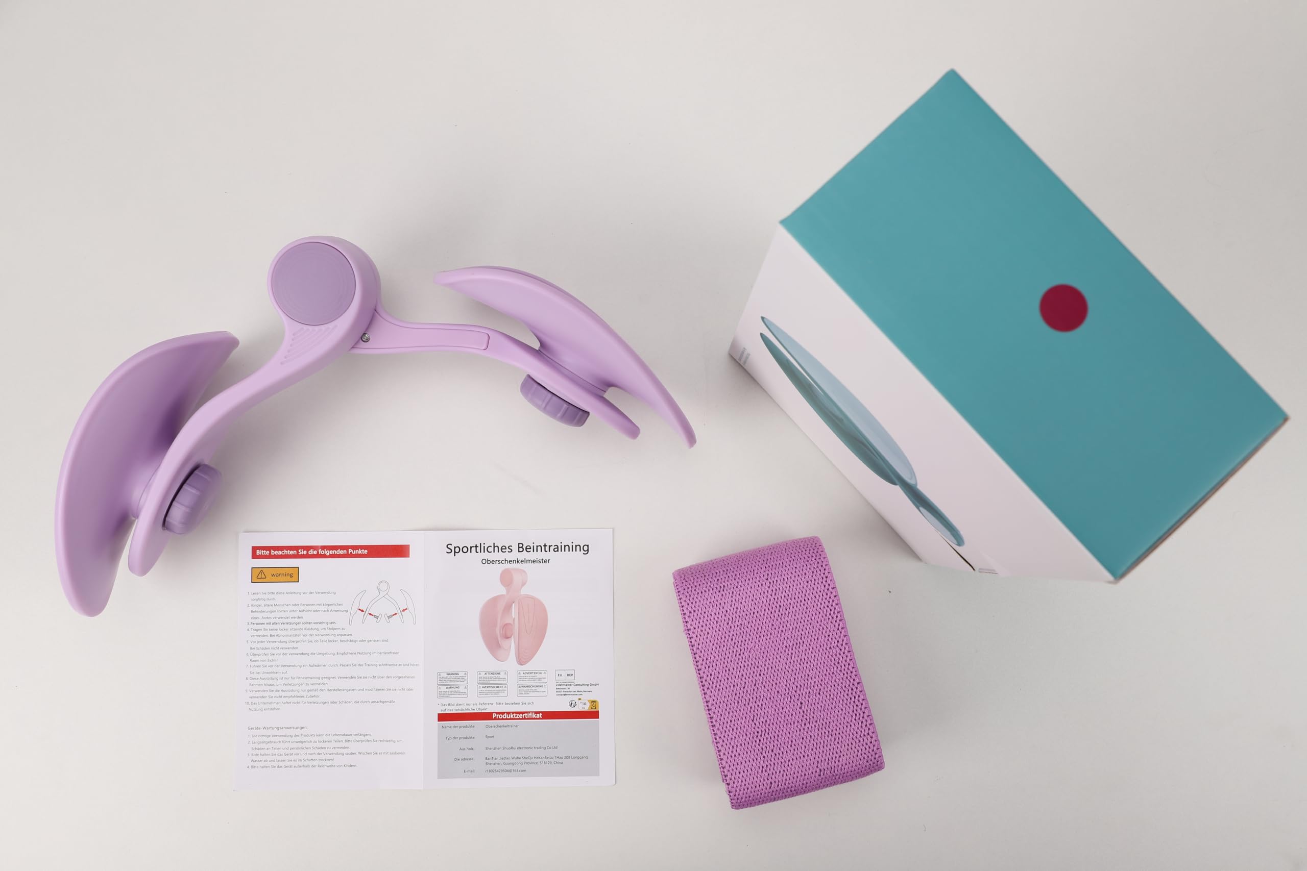 Thigh Trainer Kegel Exerciser, Pelvic Floor Trainer, Kegel Trainer for Postpartum Rehabilitation, Trimmer Inner Thigh, Thigh Toner Workout