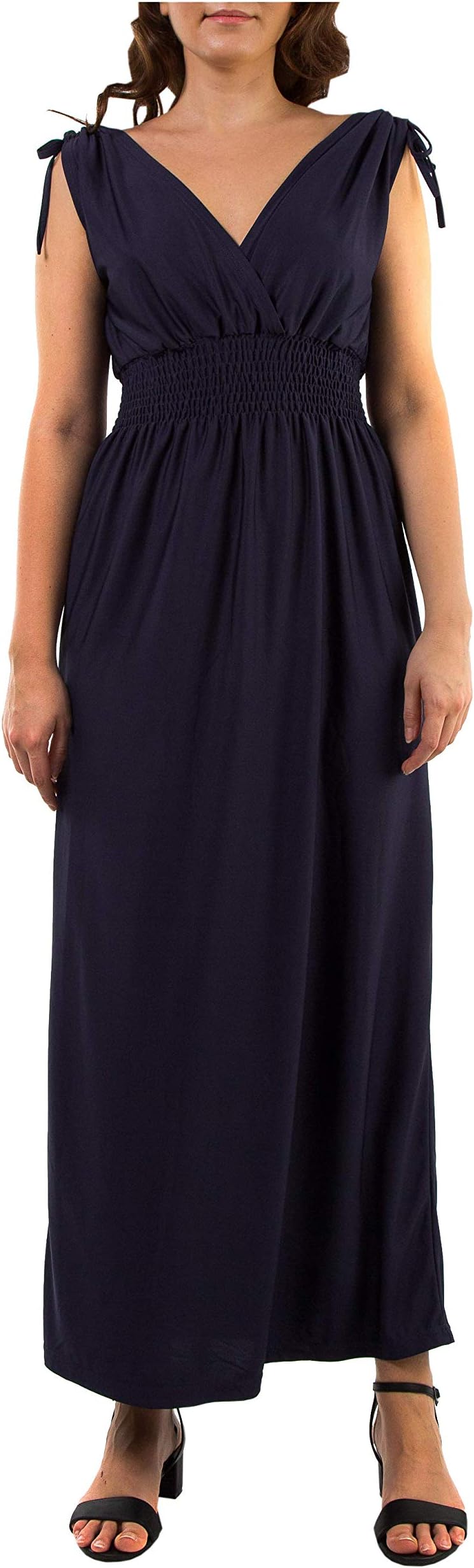 Summer Ladies Floral Print Beach Casual Holiday Maxi Day Dress