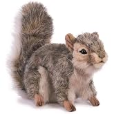 Hansa Sitting Squirrel Plush, Gray, 36 months to 1200 months