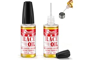 Dunkive Skateboard Bearing Lube, Super Smooth Longboard Bearing Oil for Skateboards, Longboards, Scooters and Roller Skates (