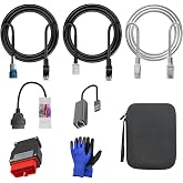 KTPROT 6 Pcs Diagnostic Cables Set for Tesla Model S 3 X Y | USB OBD2 Diagnostic Tools Adapter, with OBDII Adapter Harness 1013230-00-A, 1137658-00-C, 1930388-00-A