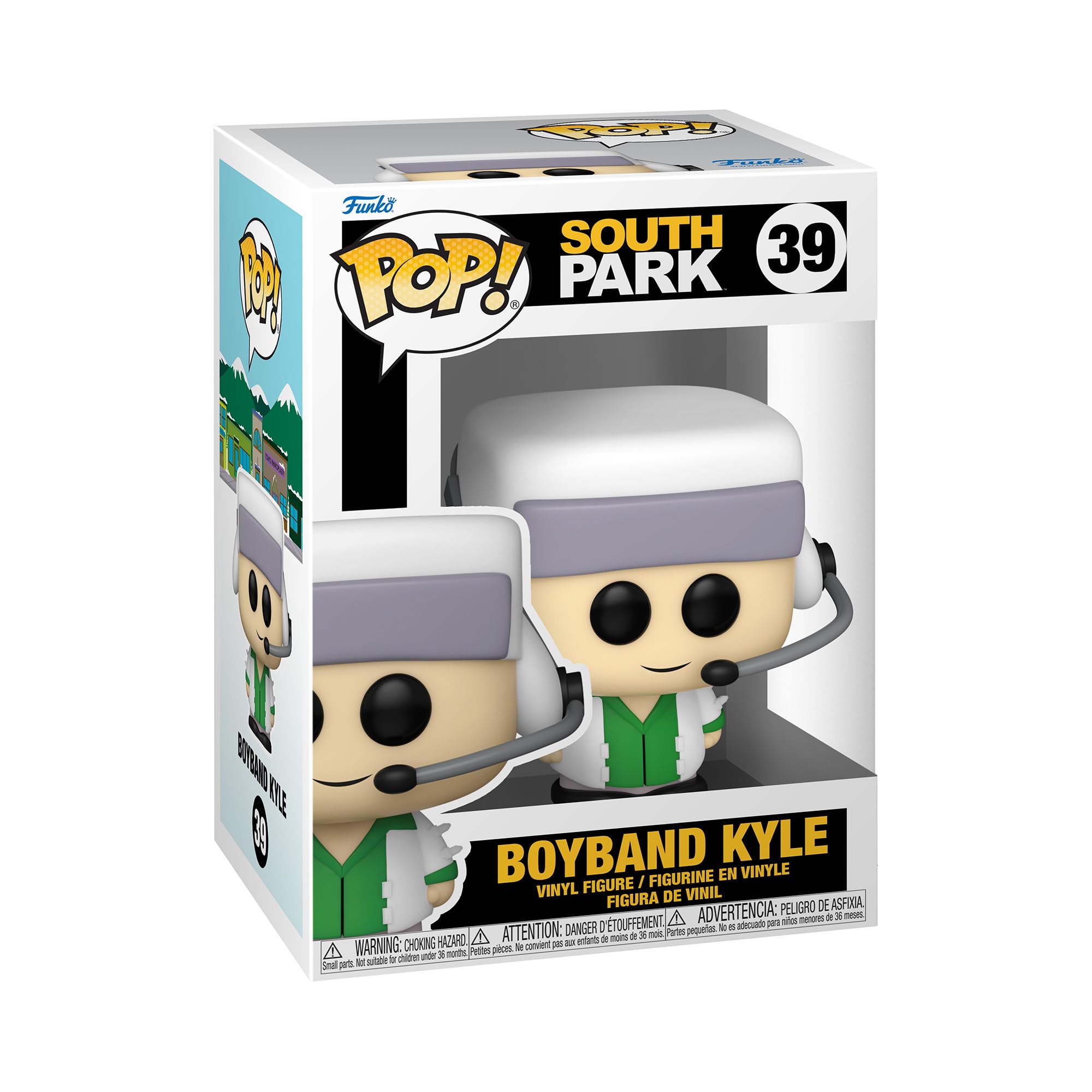 Funko POP! TV: South Park - Boyband Kyle Broflovski - Collectable Vinyl Figure - Gift Idea - Official Merchandise - Toys for Kids & Adults - TV Fans - Model Figure for Collectors and Display