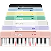 The ONE Smart Keyboard COLOR 61 Lighted Keys Piano Keyboard, Digital Piano for Beginners with 256 Tones, 64 Polyphony, Built-in LED Lights and Free Apps (Pink)
