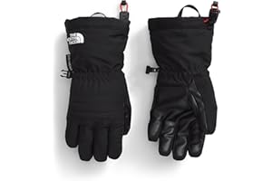 THE NORTH FACE Kids' Montana Insulated Ski Glove | Touchscreen Compatible, Water & Wind Resistant, Fleece Lined, Pairing Clip