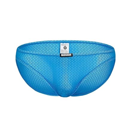 POIUDE Herren Boxershort Atmungsaktiv Bikini Slips Shorts Pants Seide Sexy Volltonfarbe Unterhosen Briefs